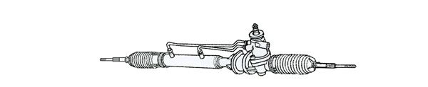 DELCO REMY Рулевой механизм DSR835L